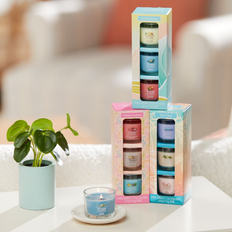 Candle Gift Sets in Easter Basket